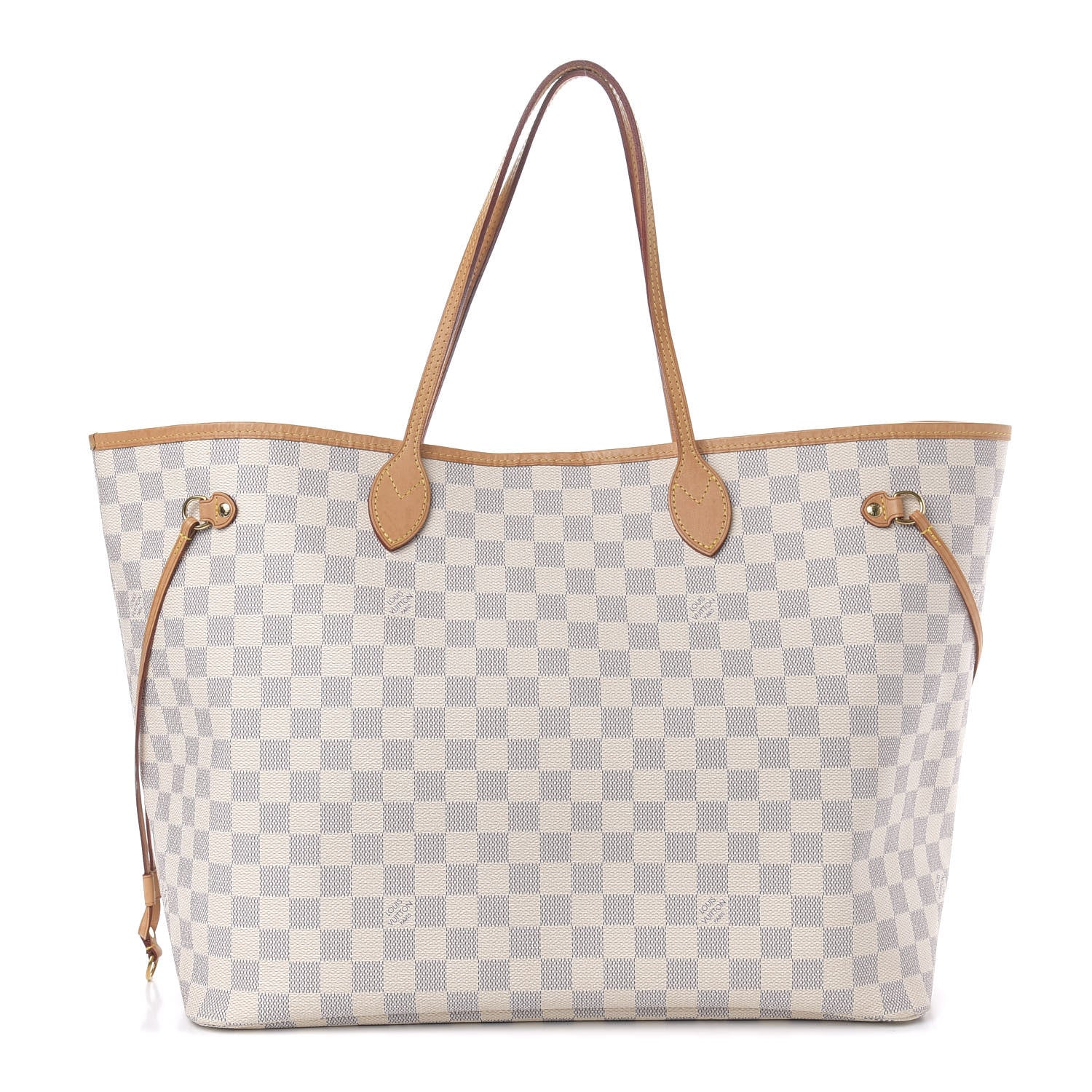 Louis Vuitton Damier Azur Neo Neverfull GM Rose Ballerine 1 of 11
