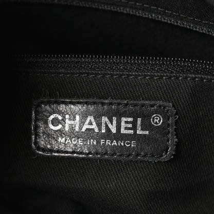 Chanel Calfskin Large Diamond Stitch Tote Black 6 of 10
