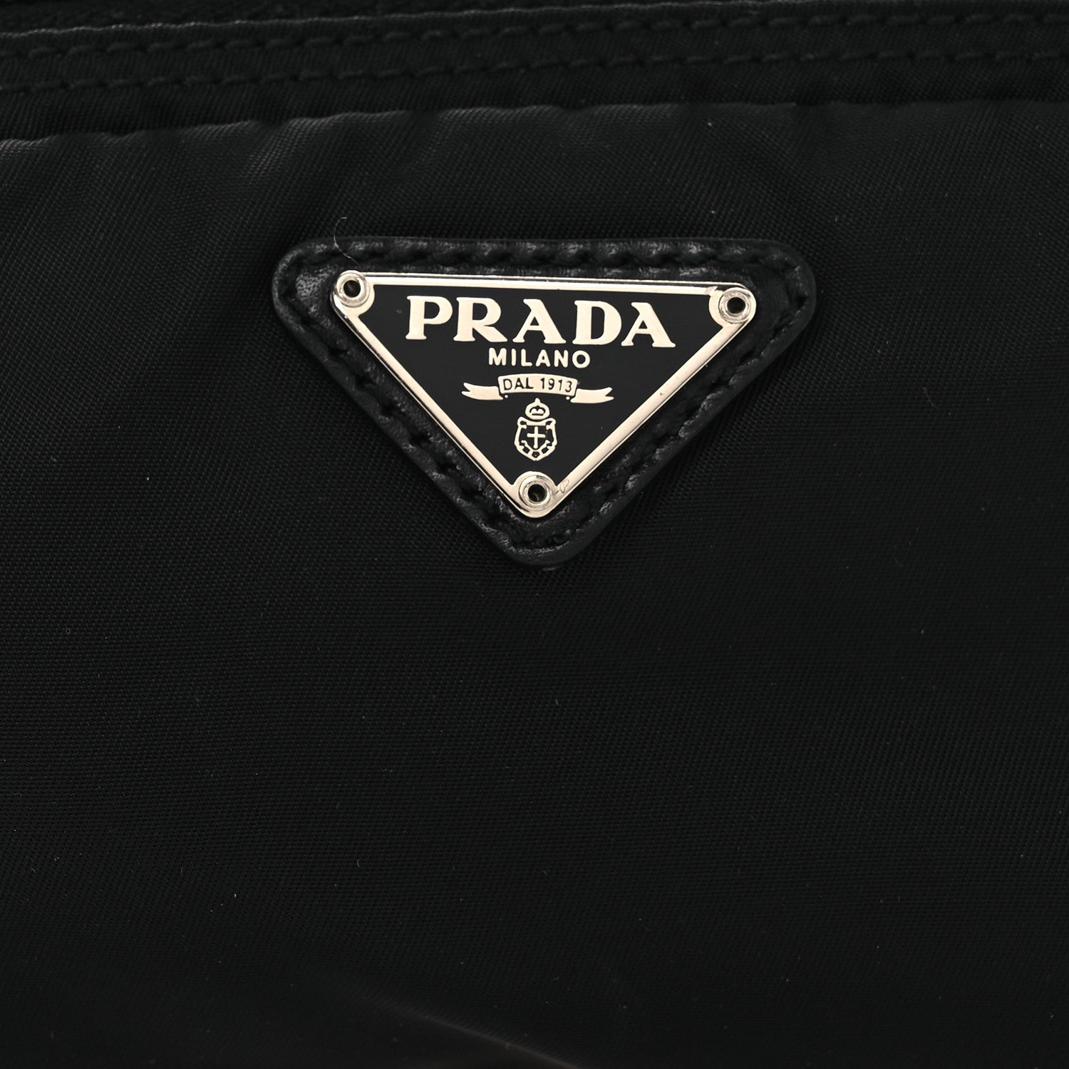 Prada Tessuto Nylon Vela Cosmetic Pouch Black 7 of 11