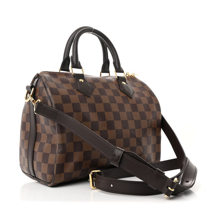 Louis Vuitton Damier Ebene Speedy Bandouliere 25 3 of 9