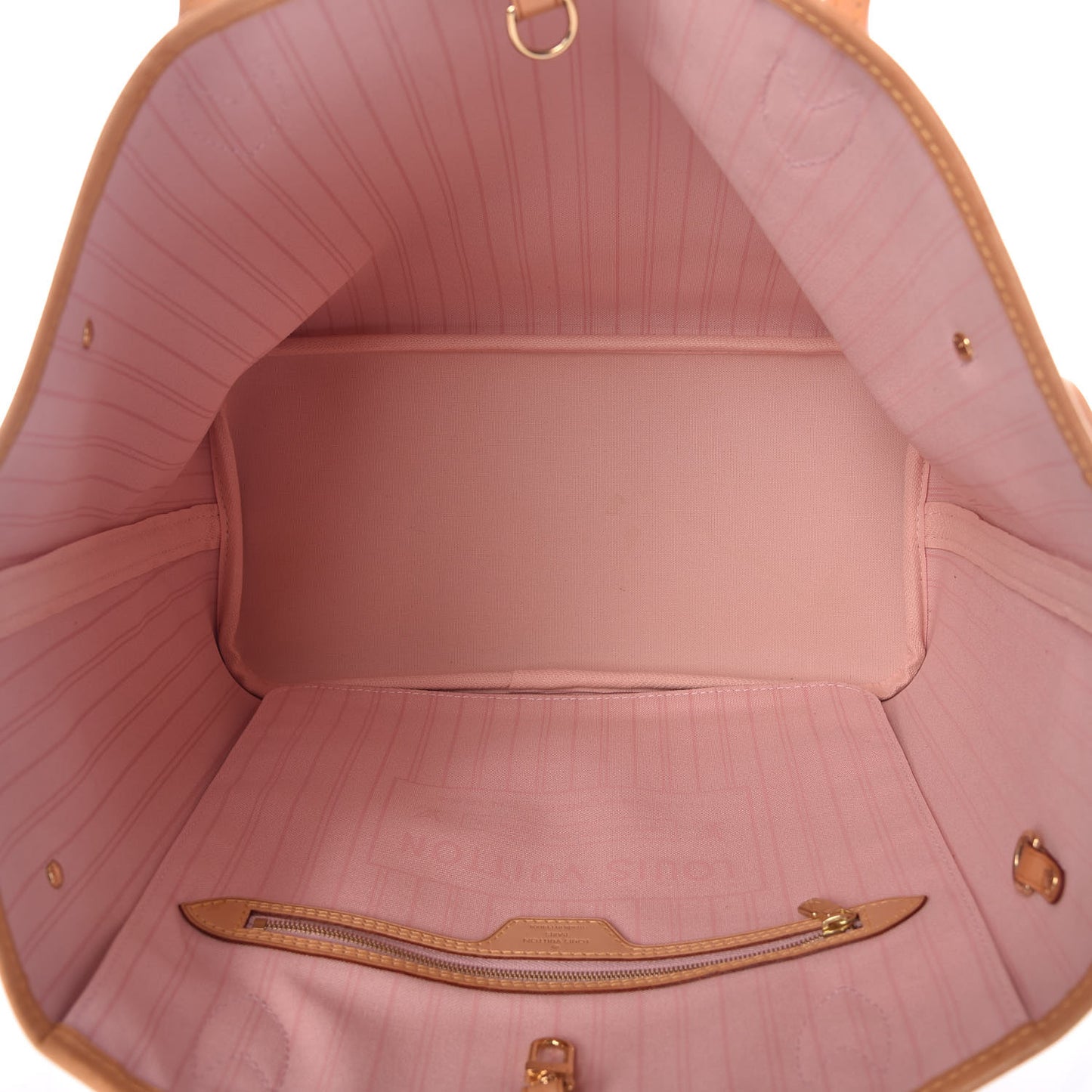 Damier Azur Neo Neverfull MM Rose Ballerine