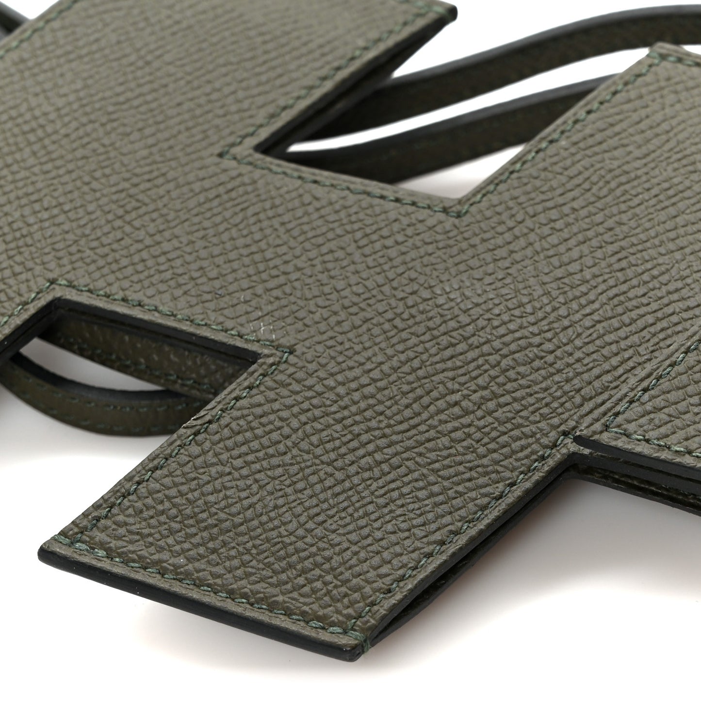 Epsom H Tag Phone Case Vert De Gris