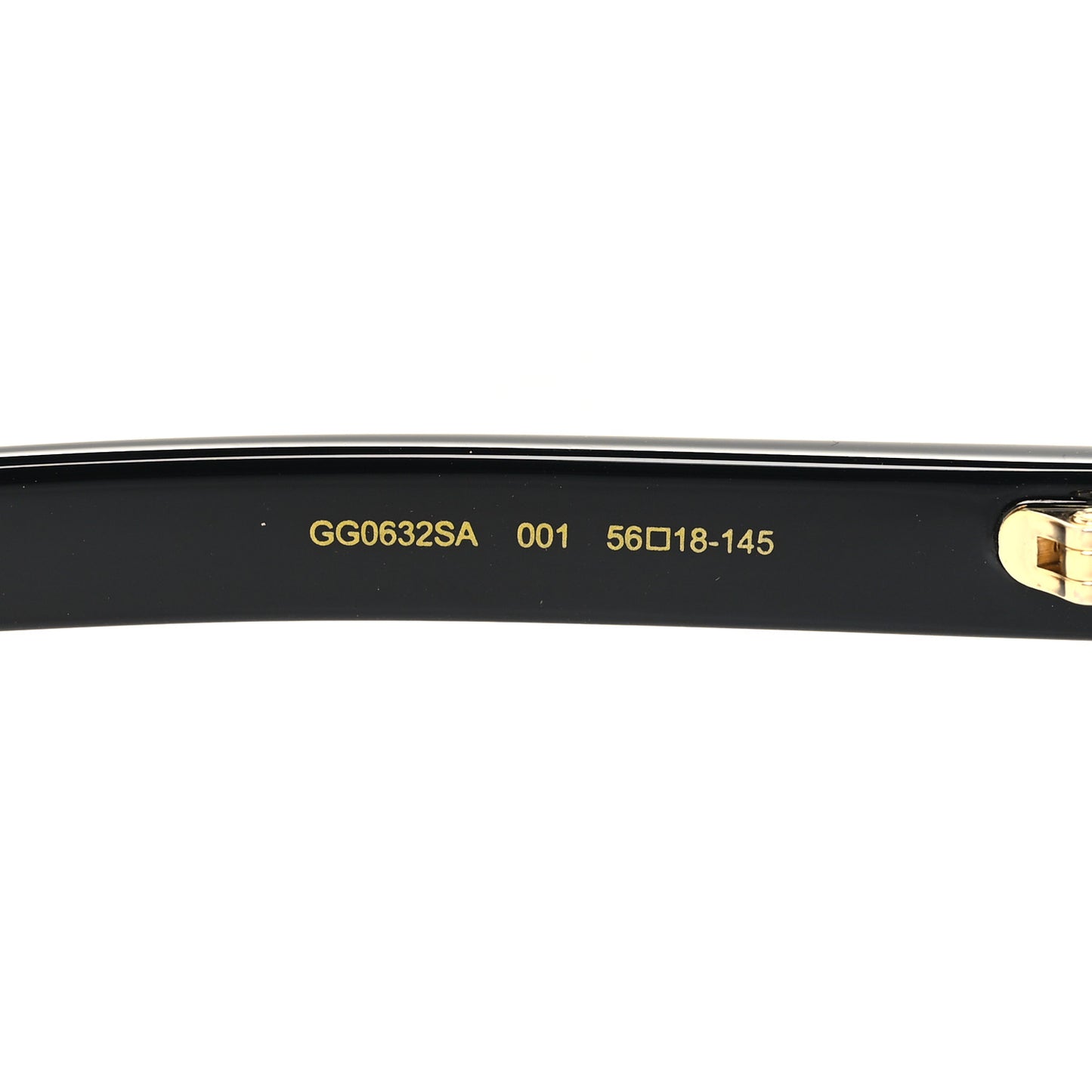Acetate Square Frame GG0632SA Sunglasses Black