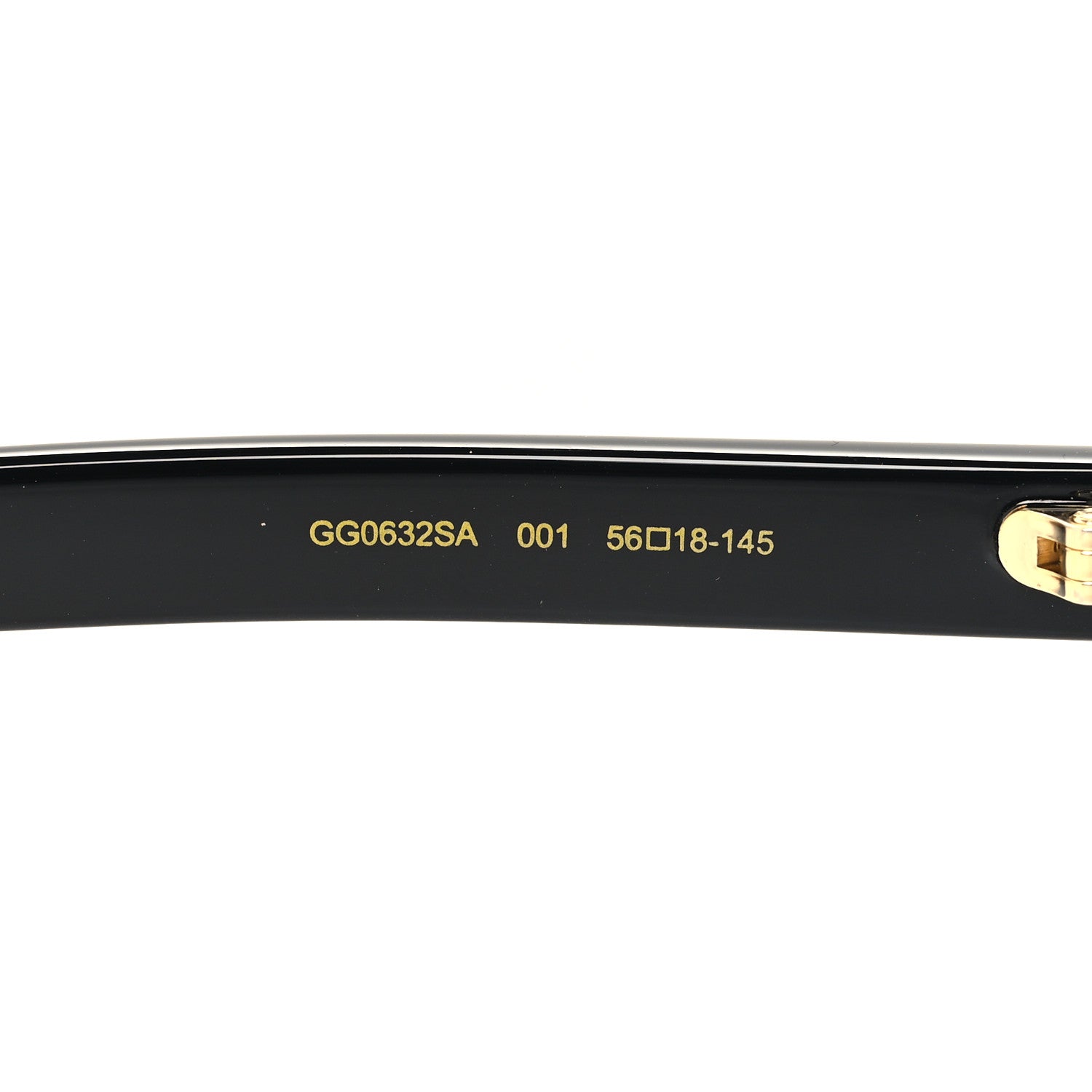 Gucci Acetate Square Frame GG0632SA Sunglasses Black 6 of 8