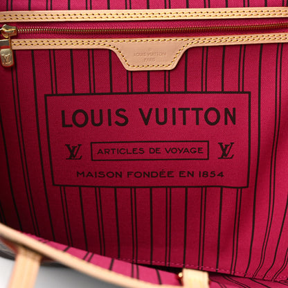 Louis Vuitton Monogram Neo Neverfull MM Pivoine 7 of 9