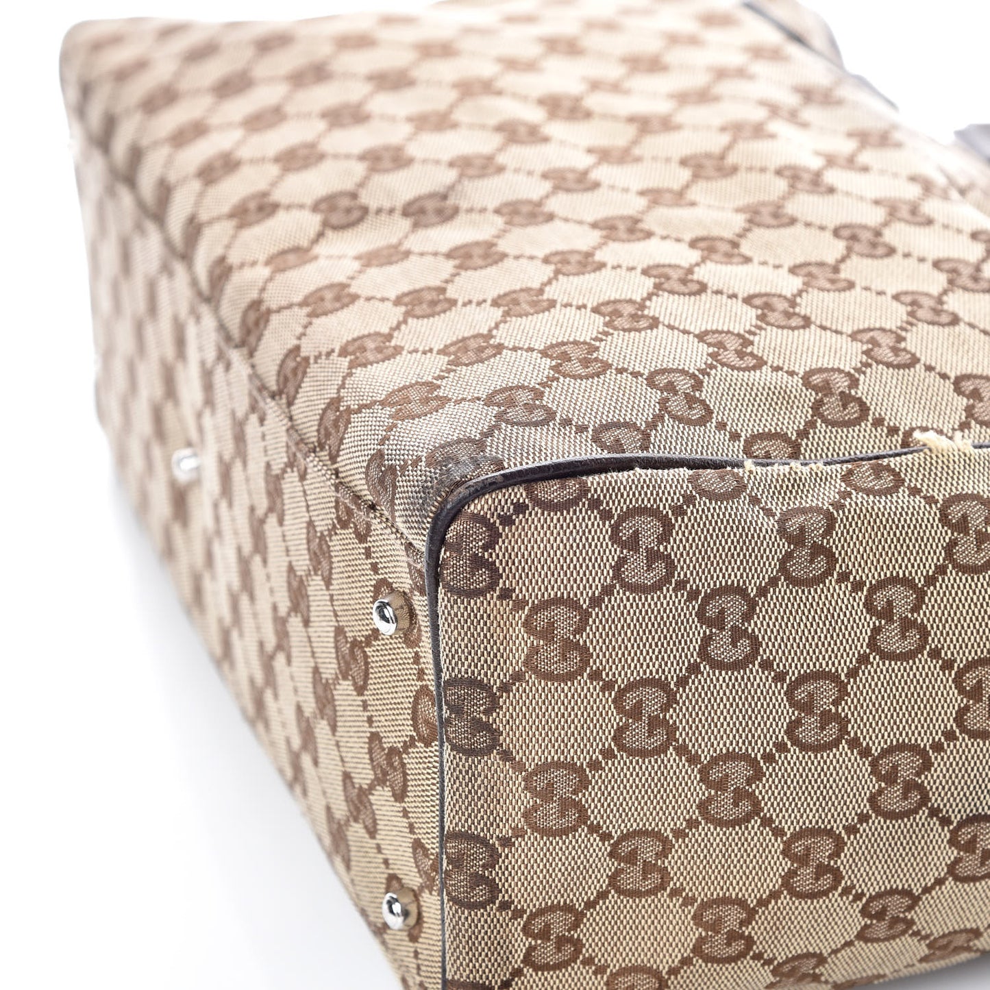 GG Monogram Pop Tote Brown