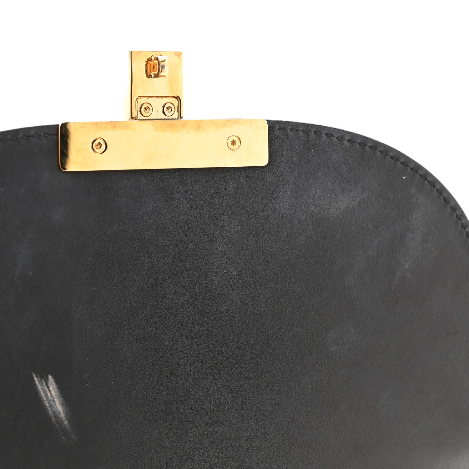 Gucci GG Supreme Monogram Web Medium Padlock Messenger Shoulder Bag Black 12 of 13
