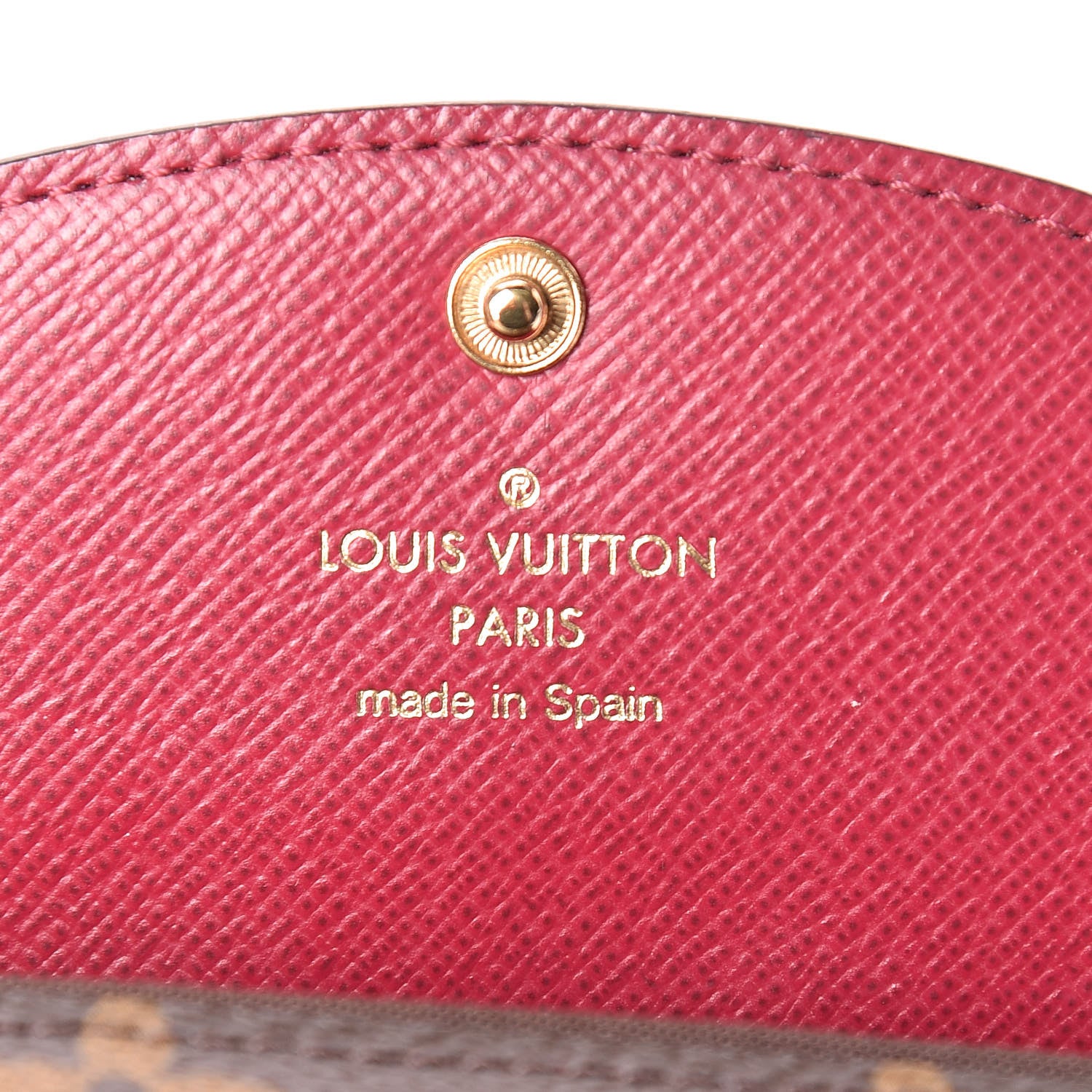 Louis Vuitton Monogram Rosalie Coin Purse Fuchsia 6 of 7