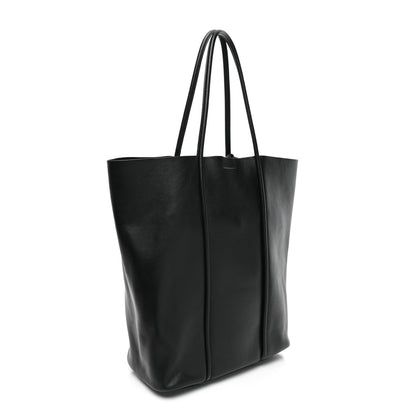 Tom Ford Smooth Calfskin Tubo Vertical Tote Black 4 of 13