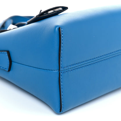Fendi Vitello Dolce Mini By The Way Boston Bag Blue Royal 8 of 9