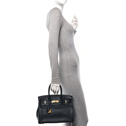 Hermes Taurillon Novillo Birkin 30 Black 2 of 11