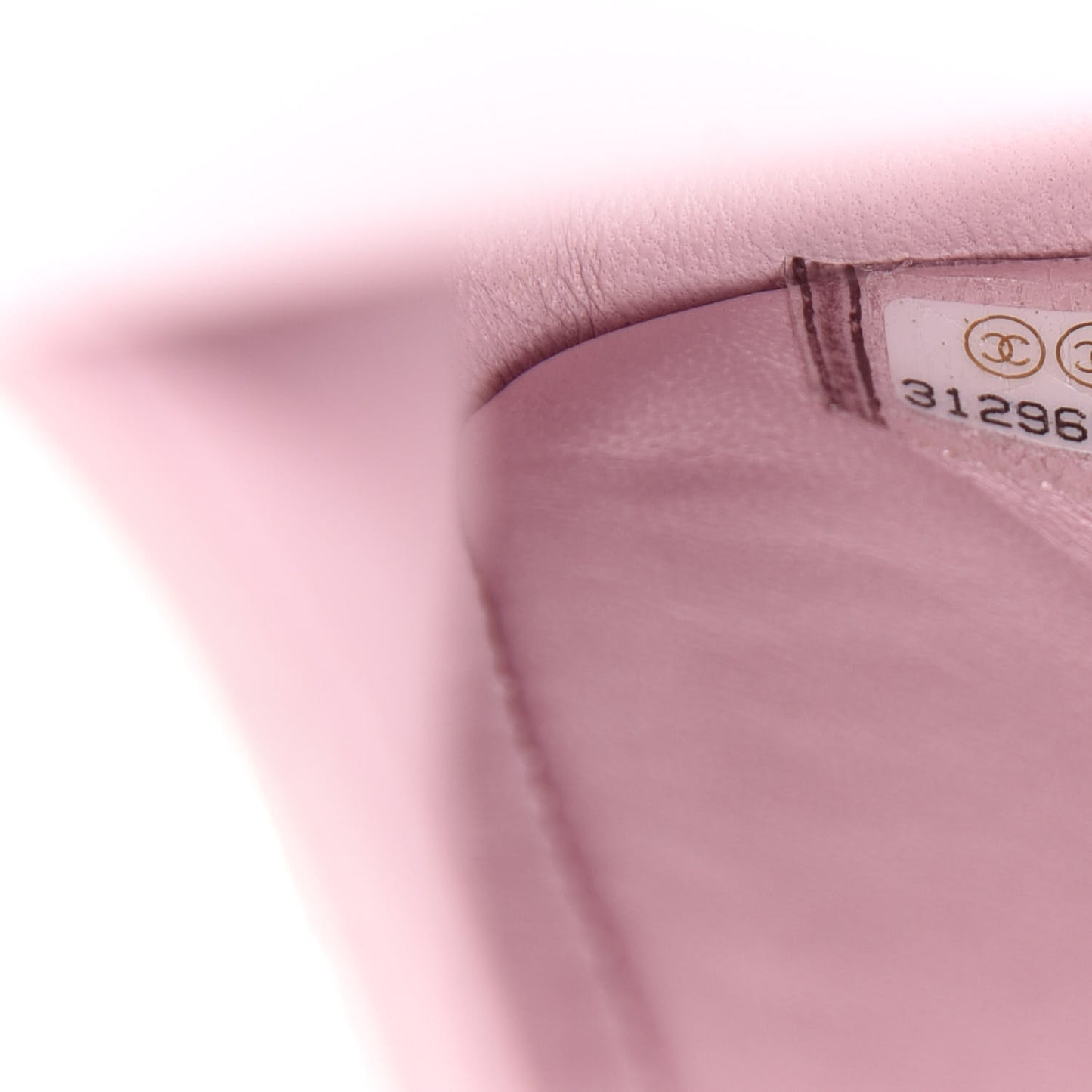 Caviar Quilted Medium Double Flap Light Pink