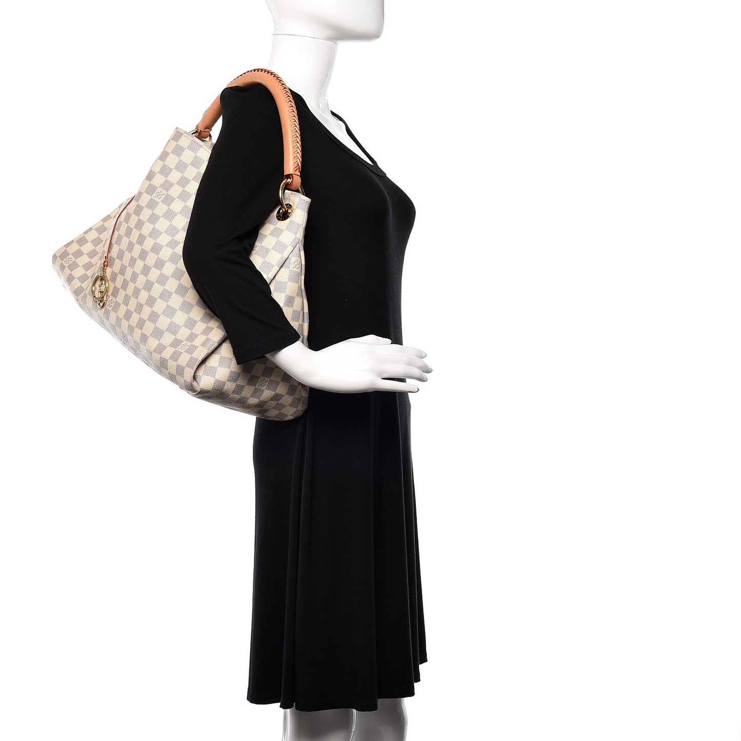 Damier Azur Artsy MM