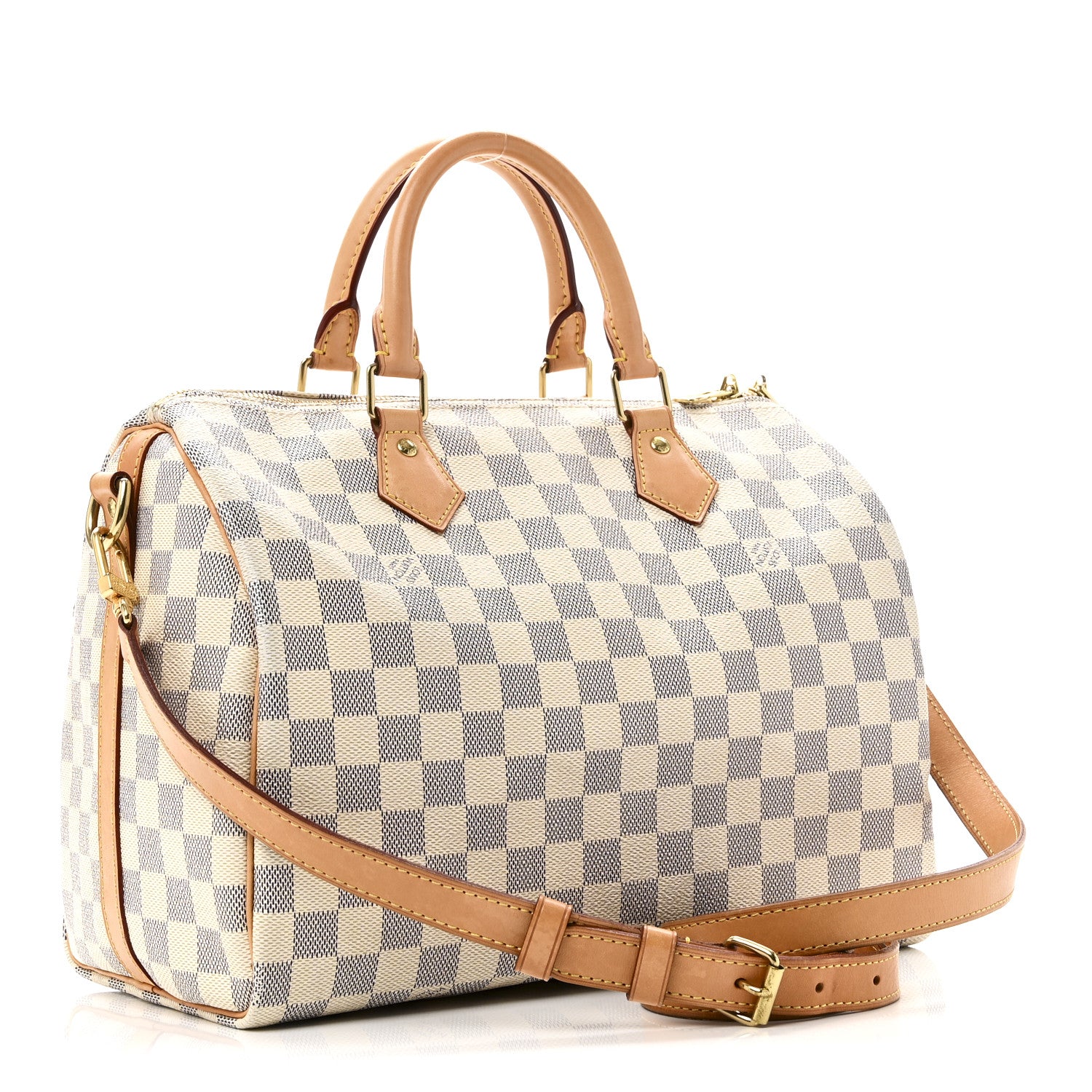 Louis Vuitton Damier Azur Speedy Bandouliere 30 3 of 10