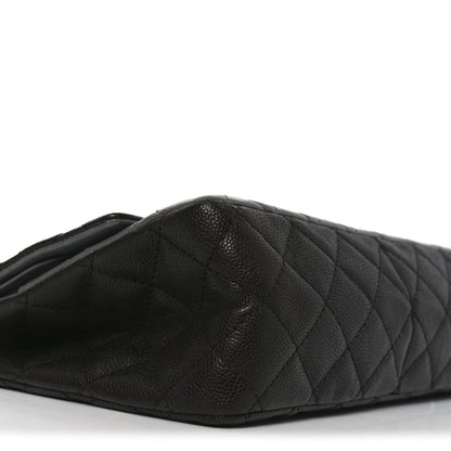 Chanel Caviar Iridescent Calfskin 2.55 Reissue 226 Flap Brown Grey 9 of 10
