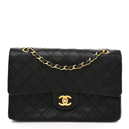 Chanel Lambskin Quilted Small Double Flap Black 1 of 14