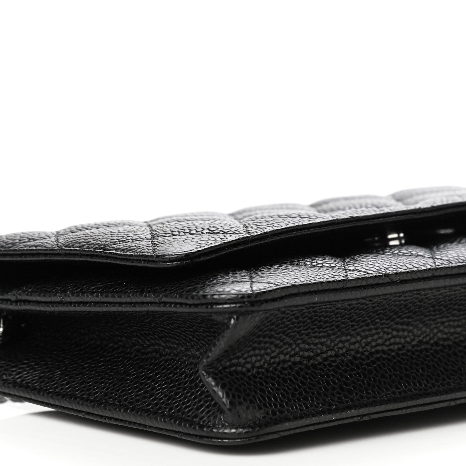Chanel Caviar Quilted Wallet On Chain WOC Black 11 of 13