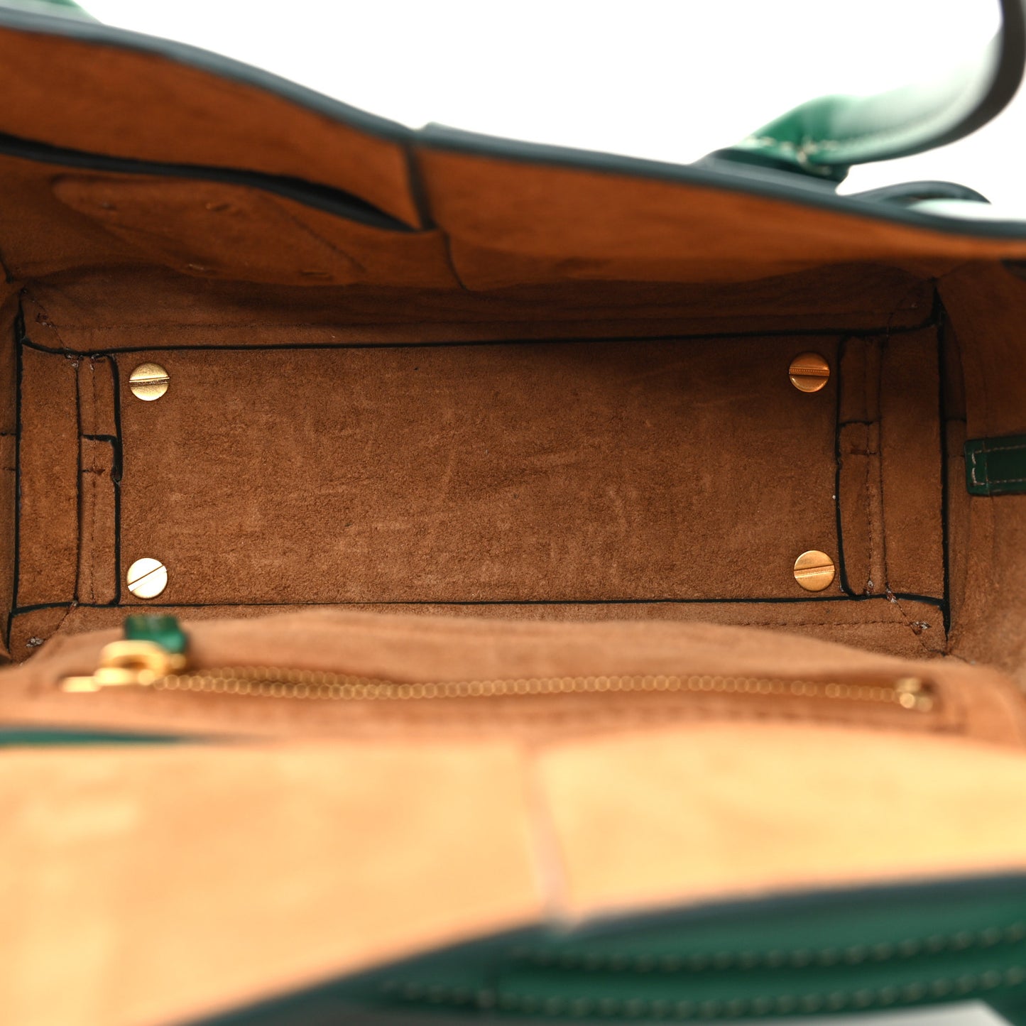 Calfskin Mini Maxi Intrecciato Arco Green