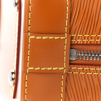 Louis Vuitton Epi Jacquard Alma BB Honey Gold 7 of 12