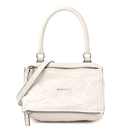 Givenchy Tumbled Sheepskin Small Pandora Ivory 1 of 14