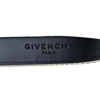 Givenchy Rubber Logo Pool Slide Sandals 41 White Black 10 of 11