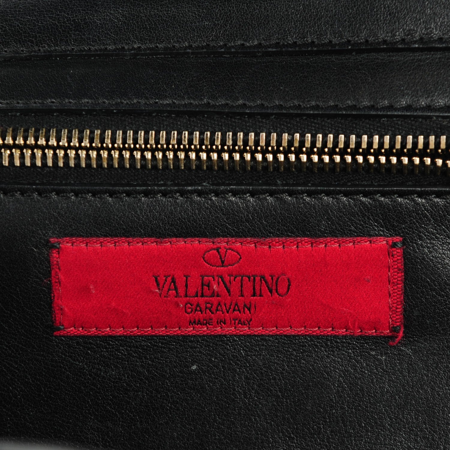 Valentino Garavani Vitello Small Rockstud Tote Black 6 of 7