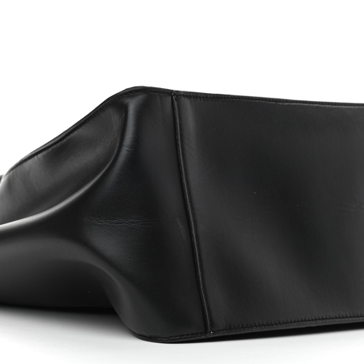 Eco Alter Nappa East West Perforated Tote Black