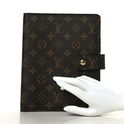 Louis Vuitton Monogram Large Ring Agenda Cover 2 of 8