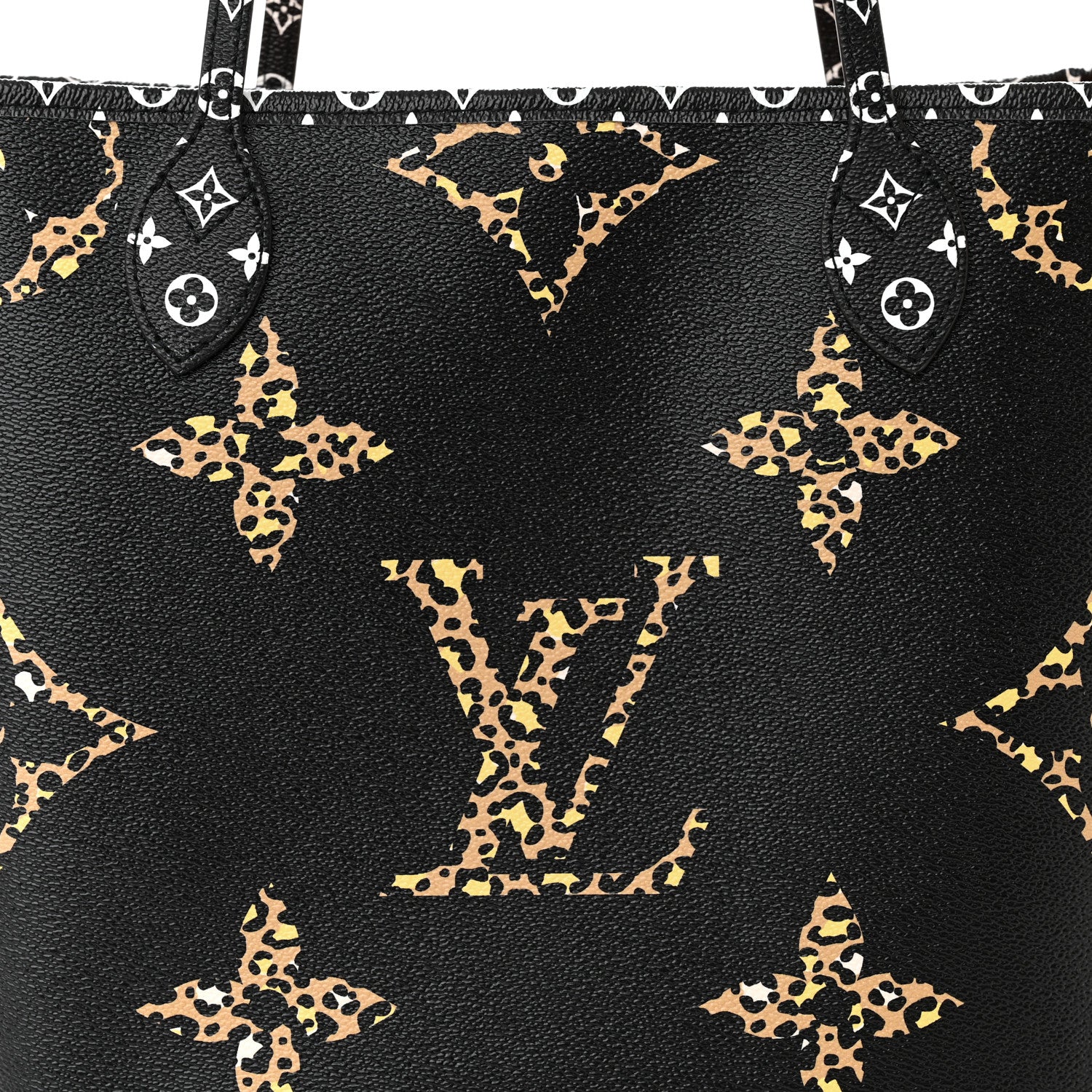 Louis Vuitton Monogram Giant Jungle Neverfull MM Black 8 of 10