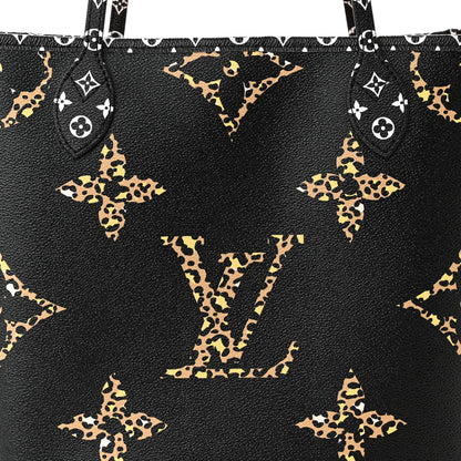 Louis Vuitton Monogram Giant Jungle Neverfull MM Black 8 of 10