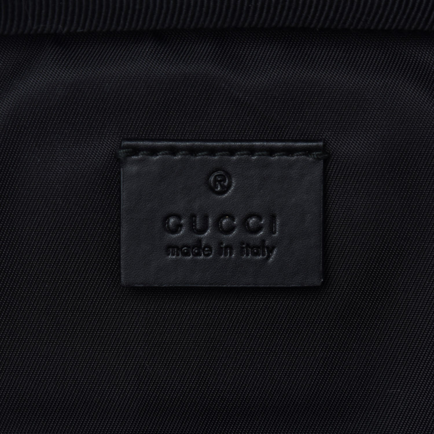 Gucci GG Supreme Monogram Web Belt Bag Black 7 of 11