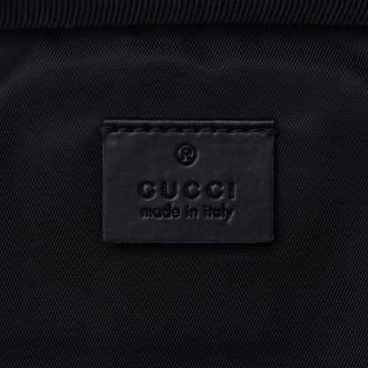 Gucci GG Supreme Monogram Web Belt Bag Black 7 of 11