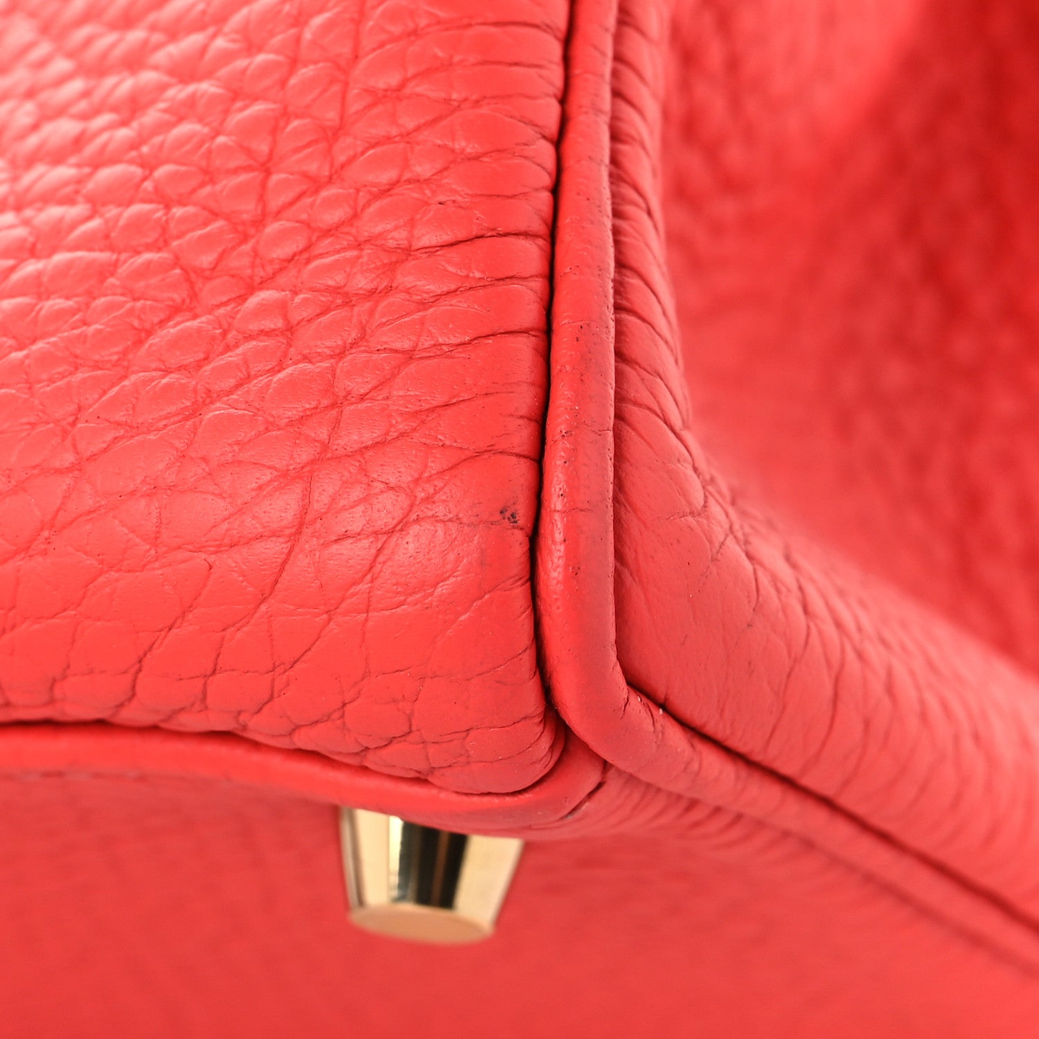 Hermes Togo Kelly Retourne 28 Rouge Pivoine 11 of 14