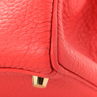 Hermes Togo Kelly Retourne 28 Rouge Pivoine 11 of 14