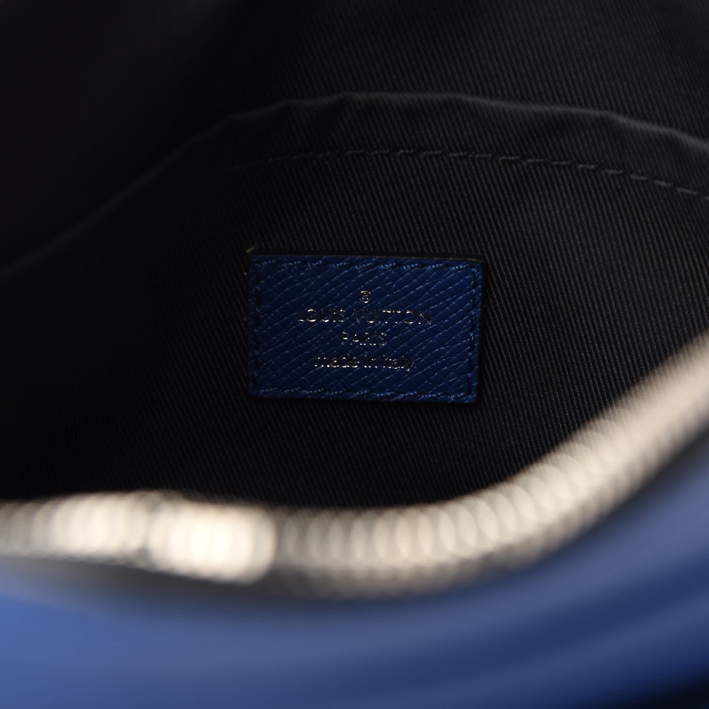 Taiga Monogram Outdoor Messenger Cobalt