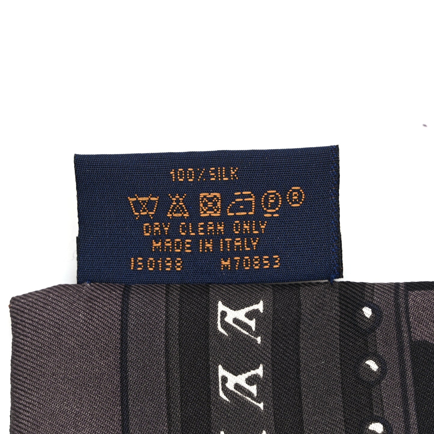 Silk Monogram LV World Bandeau Brown