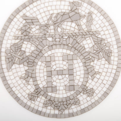 Hermes Porcelain Mosaique Au 24 Platine Cereal Bowl Set of 2 6 of 6