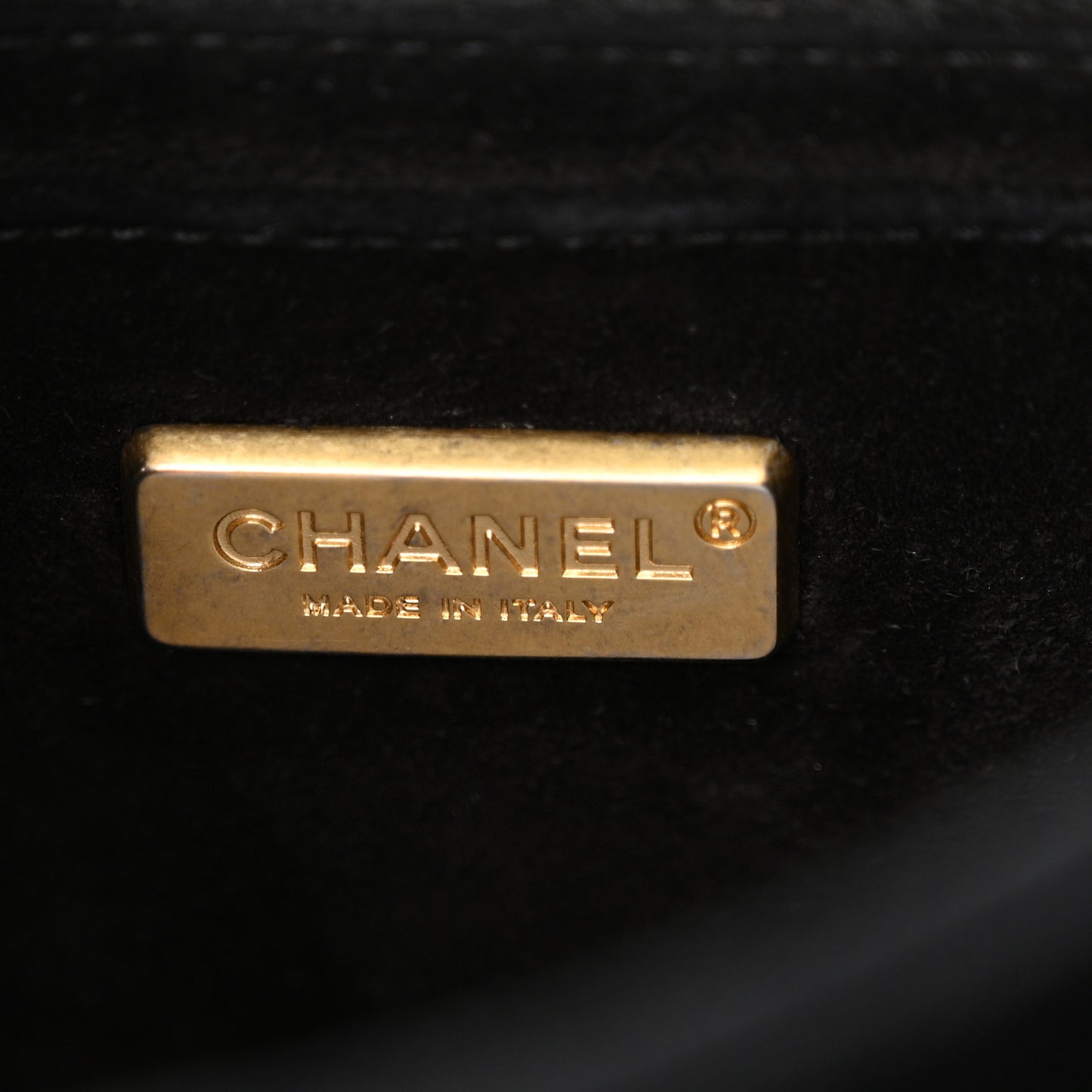 Snakeskin CC Flap Black