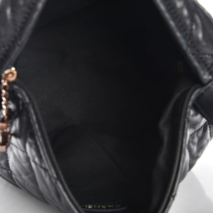 Chanel Lambskin Cloudy Bundle Hobo Black 5 of 8