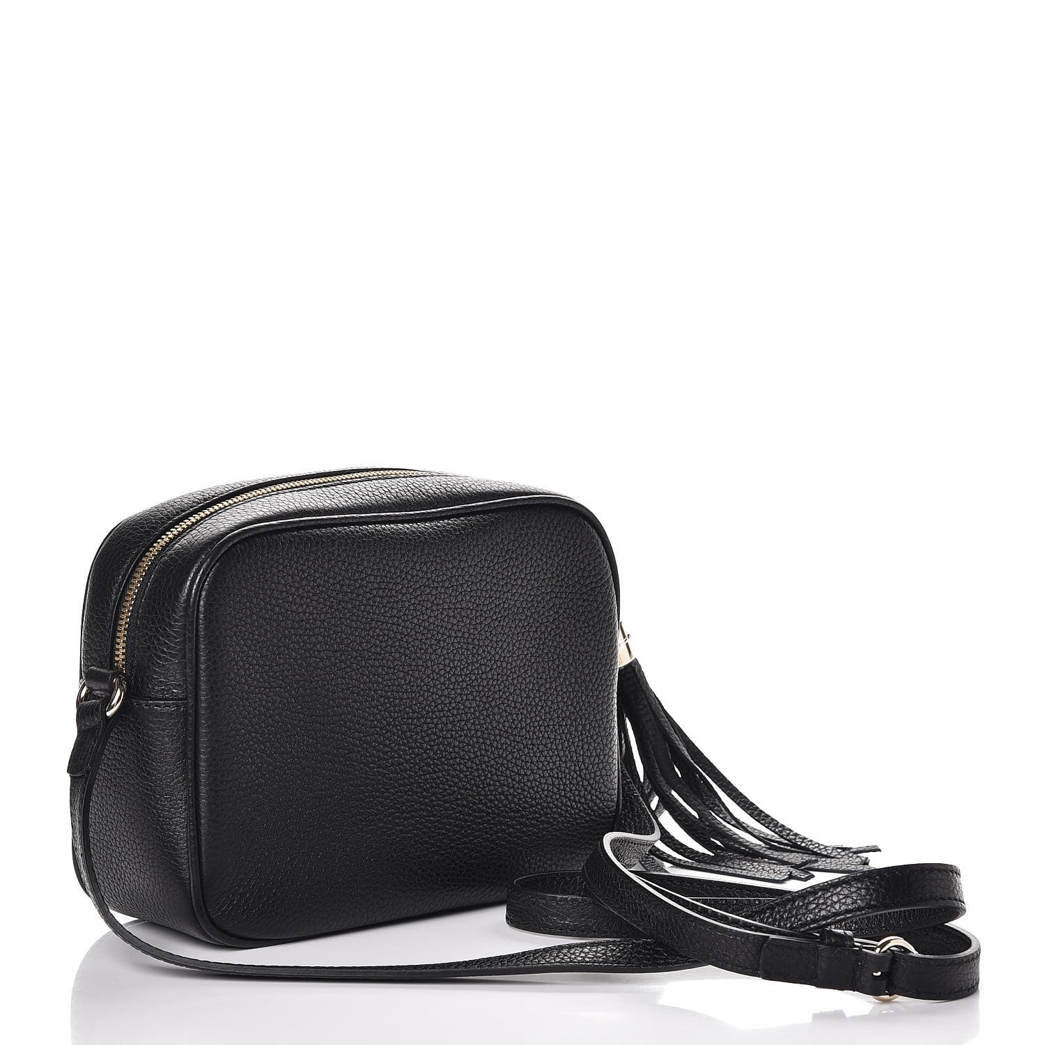 Gucci Pebbled Calfskin Small Soho Disco Bag Black 3 of 7