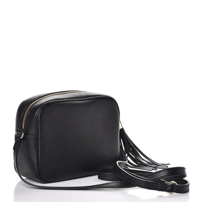 Gucci Pebbled Calfskin Small Soho Disco Bag Black 3 of 7