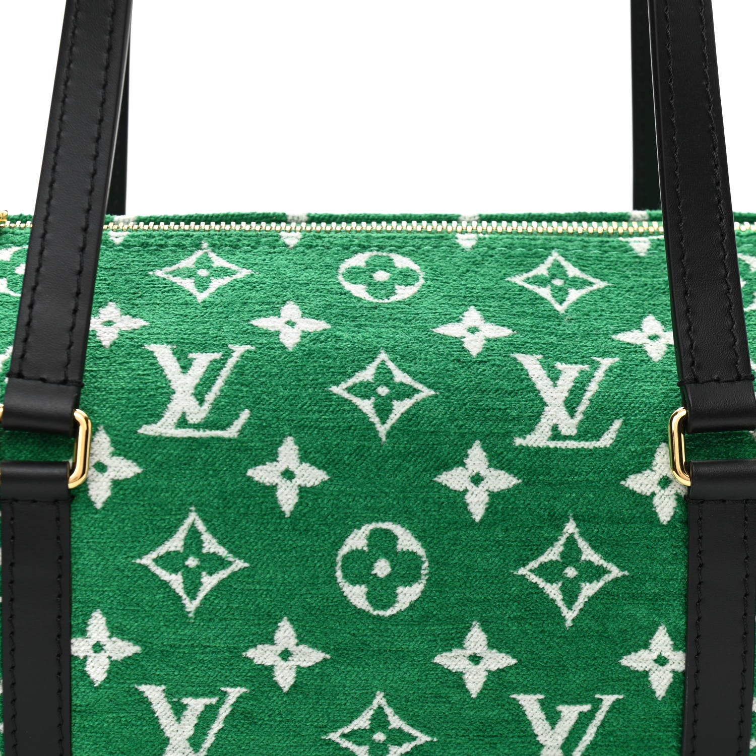 Louis Vuitton Monogram Jacquard Velvet Papillon Vert 7 of 10