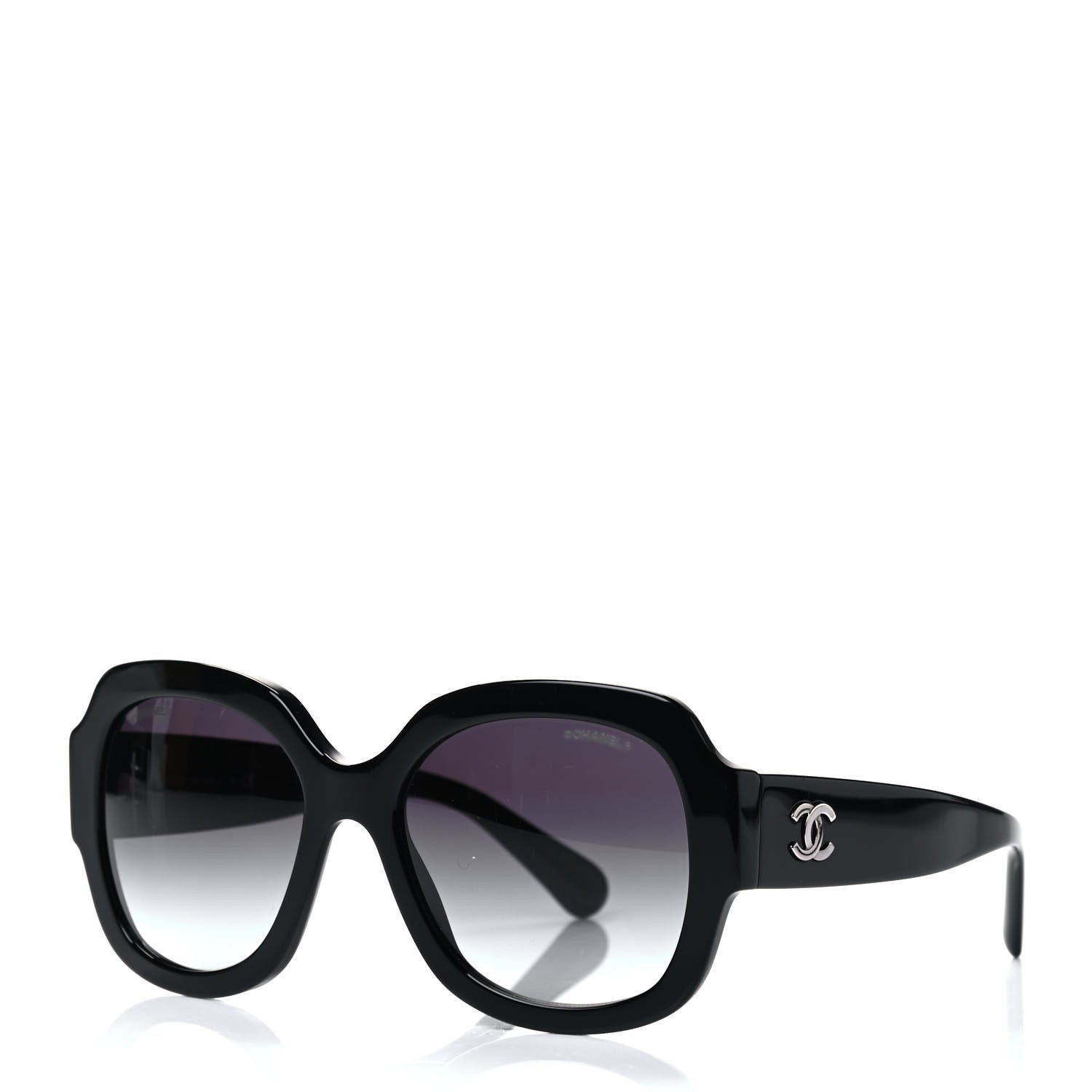 Chanel Acetate CC Sunglasses 5373 Black 1 of 6