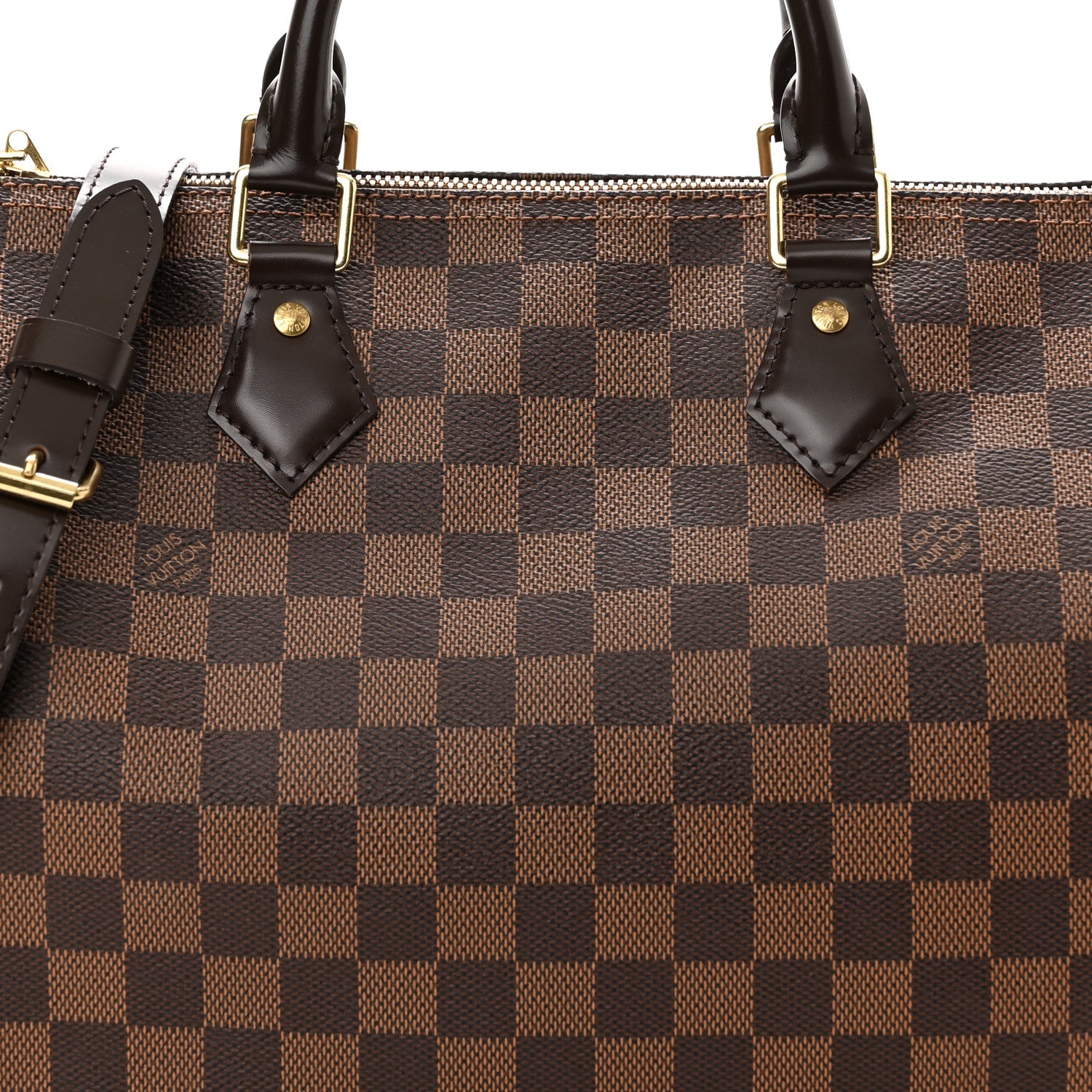 Louis Vuitton Damier Ebene Speedy Bandouliere 30 8 of 10