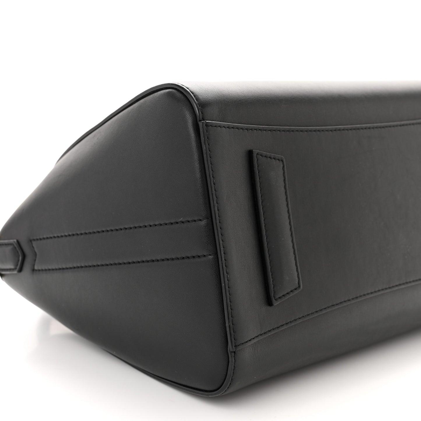 Calfskin Signature Logo Small Antigona Black