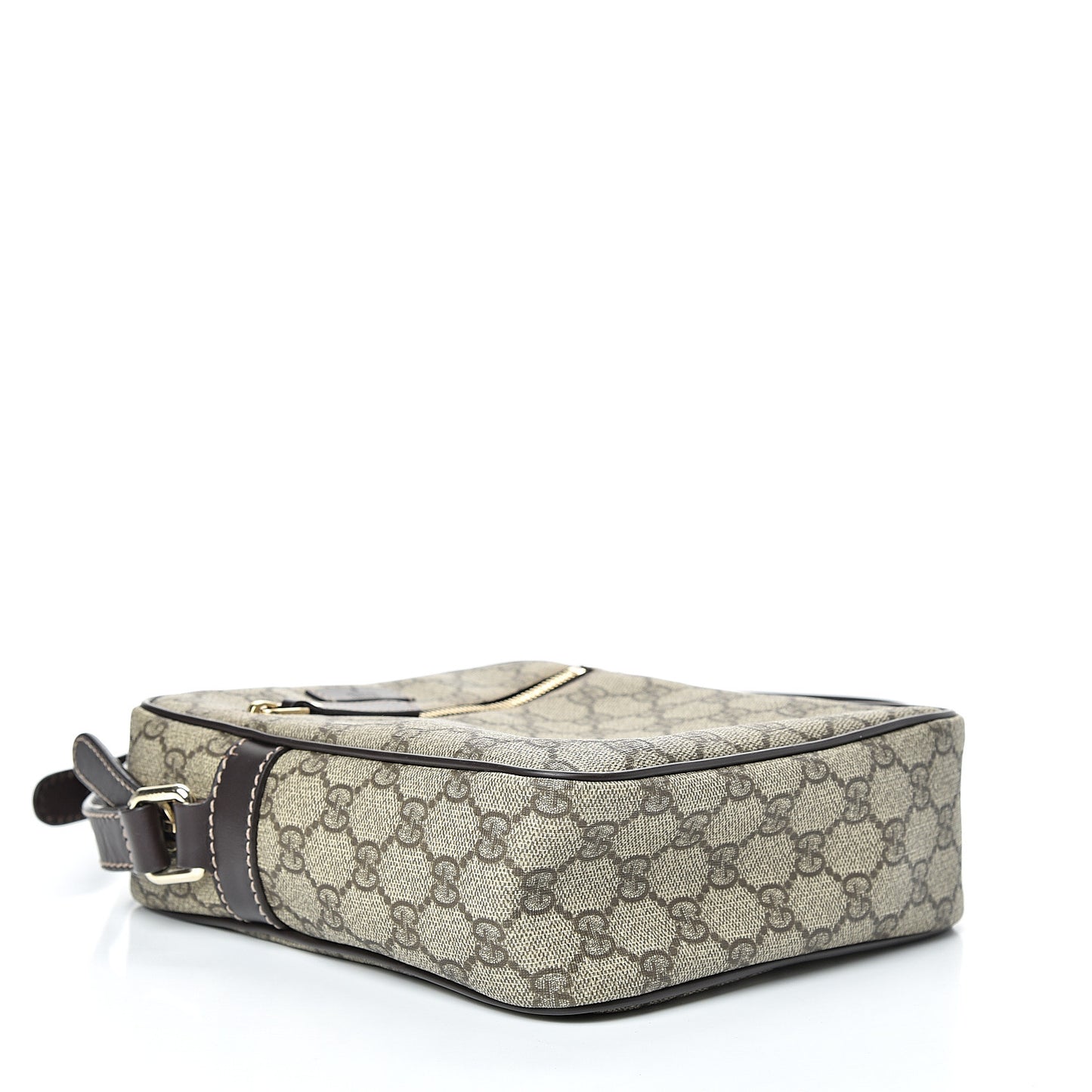 GG Plus Monogram Messenger Bag Dark Brown