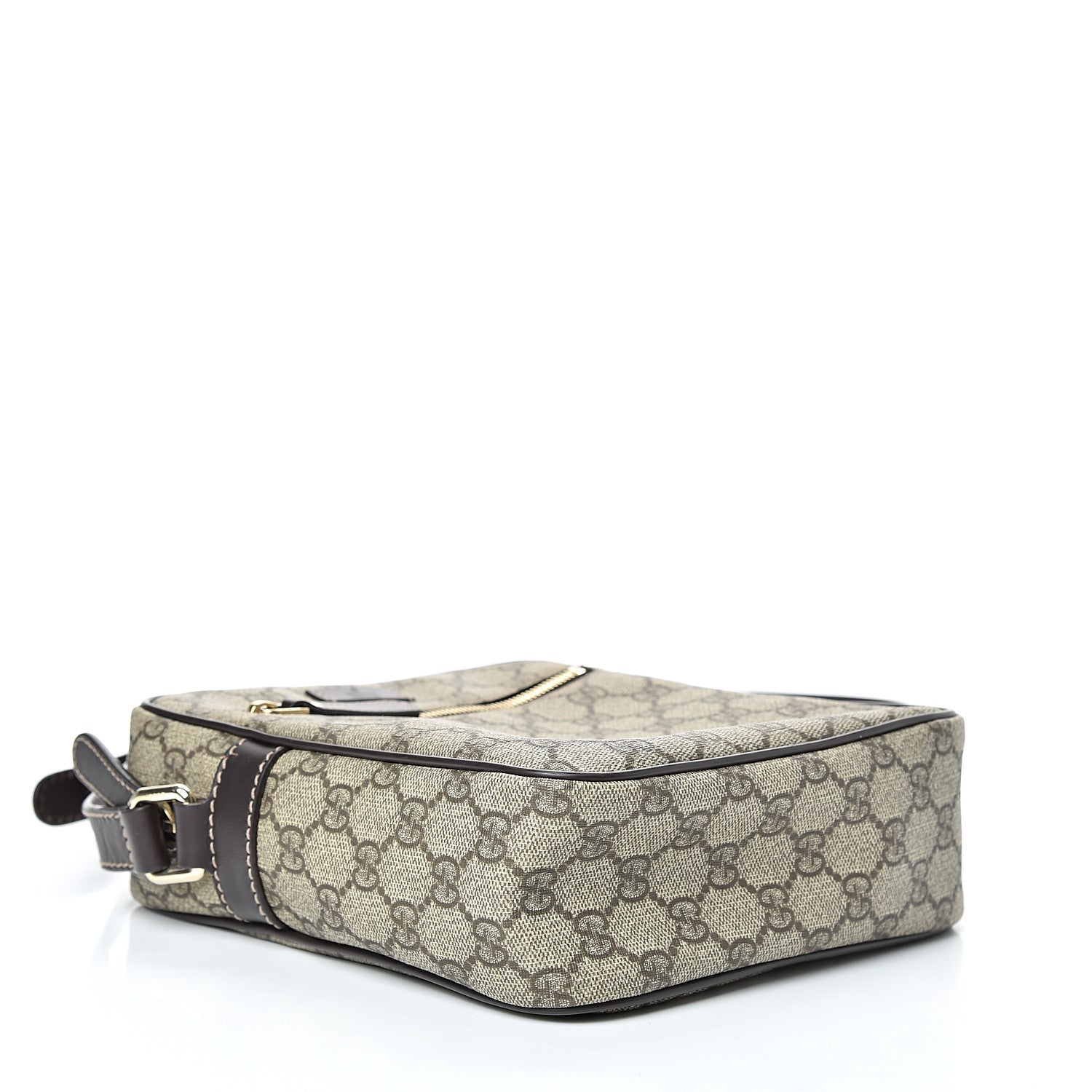 Gucci GG Plus Monogram Messenger Bag Dark Brown 3 of 9