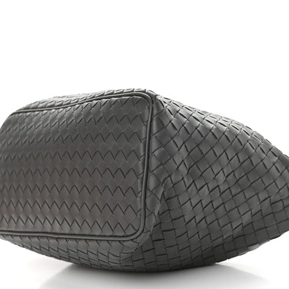 Bottega Veneta Nappa Intrecciato Shoulder Bag Light Grey 10 of 10