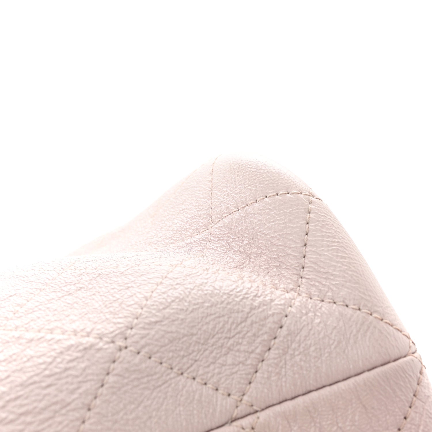 Chanel Shiny Lambskin Quilted Fashion Therapy Bucket Drawstring Bag Light Pink 11 of 12