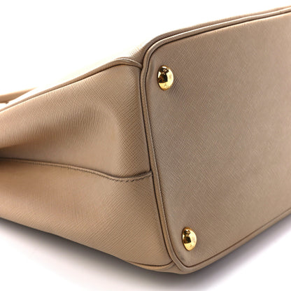 Prada Saffiano Medium Galleria Double Zip Tote Cammeo 8 of 13